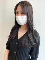 【 人気NO.1💕 】カット+透明感カラー+5step最高級トリートメント