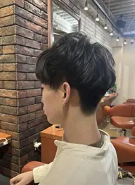 【メンズ限定メニュー】 メンズカット+うる艶輝Tr