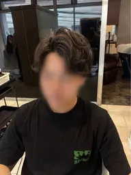 メンズカット➕パーマ