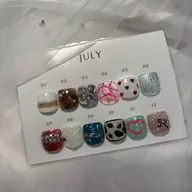 【夏限定❗️】フットワンポイントデザイン👣💎