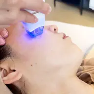 人気No.1🤍🩵AIR美容鍼トリートメント◎日本初上陸!針を刺さない美容鍼◎小顔/くすみ/美白/たるみ/クマ