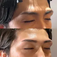 🥨メンズ眉毛脱毛+パーマ🥨