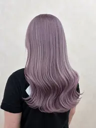 🩶ブリーチ+カラー+1STEPトリートメント💜