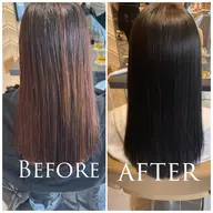 【髪質改善】✨髪質改善ヘアカラー+髪質改善トリートメント🫶🏻