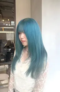 全頭ブリーチダブルカラー+(前処理剤込み✨️)3stepハホニコトリートメント💎