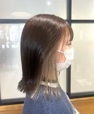 \\おしゃれさん必見//インナーorイヤリングダブルカラー&表面カラー+保湿TR【ケアブリーチ込み】