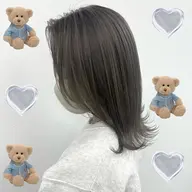 🤍似合わせカラー🤍ブリーチなしの透明感カラーにトリートメントをプラスしてツヤツヤの髪に💫💫