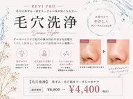【毛穴洗浄】黒ずみ・毛穴詰まり・ざらつきケア ¥8,800→¥4,400