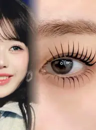 【上下★束感】🦋韓国アイドル風🪽まつげパーマ🍩