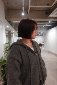 Cut +one color + 2step treatment