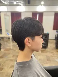 men'sカット縮毛矯正