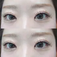 🧡LEDフラットラッシュ100本(アイシャンプー✖️コーティング付き)