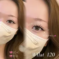 ‎🖤【LEDダブルフラット100束‎】《束感コーティング付き🎀🪄》(＋550円でLカールに変更可能)