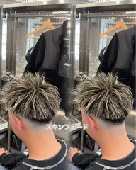 (イケイケにしたい方におすすめ)フェードカット
