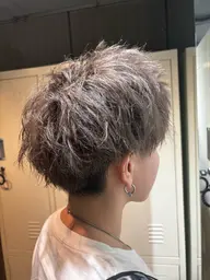 ✂︎期間限定✂︎メンズ👦🏻💙ブリーチカラークーポン‼️学生様平日限定🫧