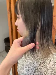 インナーカラー🧁(ブリーチ込み🪄)