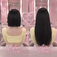 汗で取れない🔥繰り返し使える人毛100%の6Dエクステ💎エクステカット無料💇♀️今だけ1本890→490円‼️