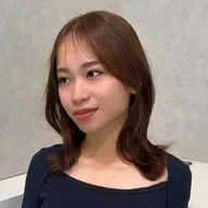 《平日》ダメージレスに明るく💫カット✂️+ブリーチなしダブルカラー🧸【レイヤーカット/顔周りカット/八幡山】