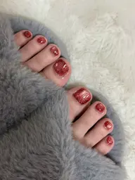 フットネイル  ワンカラー 🤍 (オフ込み)