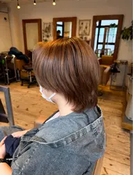 刈り上げメンズカット+ワンカラー(白髪染め可)