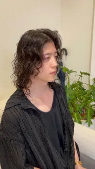 【新規・再来1回目限定🌟】カット✄+水素パーマ🌀トリートメント付き