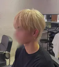 【当日予約限定】メンズカット+ケアブリーチ込ダブルカラー⚡️🔥
