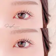 パリジェンヌorまつげパーマ＆眉スタイリング(間引き、メイク仕上げ)