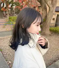 💫うねりのお悩み解消💫小顔カット＋前髪酸性縮毛矯正＋ioeオリジナルトリートメント