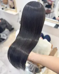 【minimo限定🎀梅雨にぴったり】カット+艶髪縮毛矯正+透明感カラー+高保湿トリートメント