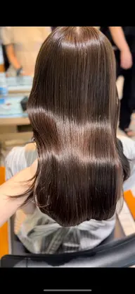【🇰🇷韓国で大人気🤍】✨️ヒアルロン酸カラー＋新しい髪質改善プリンセスケア👑✨️