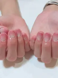 グラデーション (オフなし/ケア込み)※白、マットな色をご希望の方はご相談ください🙇♀️