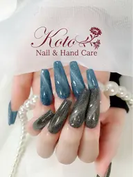 Hand🩵【スカルプ】マグネット【新規&1ヶ月以内ソフトジェルオフ無料】