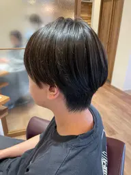 カット+曲がる縮毛矯正