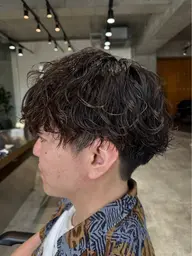 【癖毛感を出したい方におすすめ】シャドウパーマ