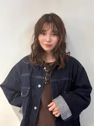 cut + bangs perm🐬