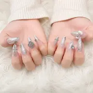 (オフなし)【モデル様募集】シンプルデザインネイル🫧