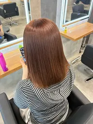 【✨迷ったらこれ✨】 「ブリーチなし」ダブルカラー+髪質改善トリートメント🪄