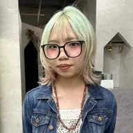【一癖デザイン🖤】ブリーチ+グラデーションカラー