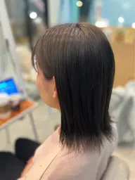 【ダメージレス特化】カット＋コスメ縮毛矯正＋カラー(リタッチ)＋3stepトリートメント🌱