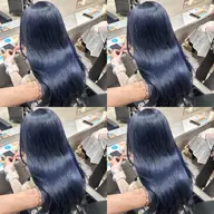 💎透明感カラー➕Aujua3step➕超音波アイロン(韓国ヘア、暖色、寒色、髪質改善)カラーモデル