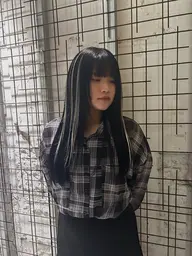 エクステ80本+cut+color