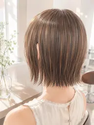 ハイライト(ホイル10枚まで)+リタッチカラー