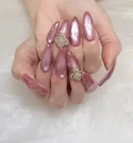 💎長さ出し10本【オフ込み】マグネット🇰🇷+2本デザイン