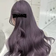 【💜人気No.3💜】ケアブリーチ使用ダブルカラー(1回ブリーチ)(ミニモ学割)