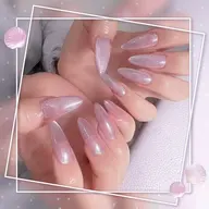 🍒チップ長さだし+ワンカラー+パーツ2個🍒(埋め尽くし2本変更可)