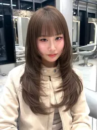 【🍑7/4.5.6.7限定🍑】カット&透明感カラー&髪質改善トリートメント