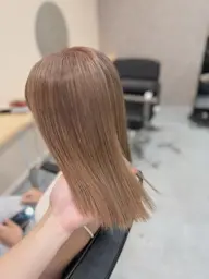 ✨【ケアブリーチ(1ブリーチ)】 ✨+ フルカラー + オージュア 4stepトリートメント髪質改善 ミニモ学割