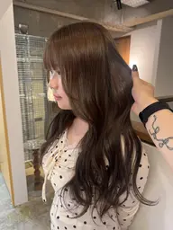 【リピーター様限定🎀ིྀ】ケアワンカラー+最上級トリートメント✨