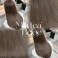 【ブリーチ無し◎】カット+ブリーチ無しWカラー+リペアトリートメント🎀🪽