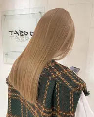☀️ハイトーンを維持したい方☀️ブリーチなしダブルカラー+トリートメント